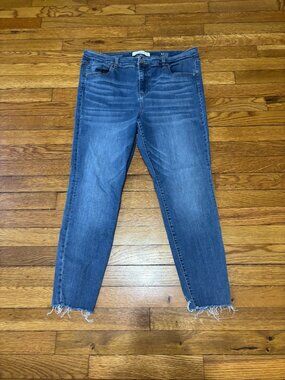 Liverpool Womens Ankle Skinny Jeans Size 14p 14/32 Petite Ego Logical Denim